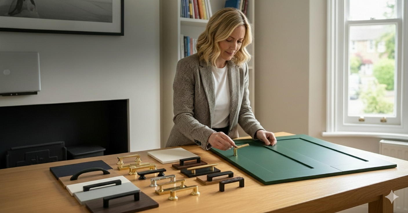 Adjusting wardrobe dimensions with measurement tools